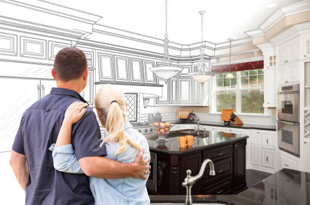 Custom kitchen cabinets installed in a Myakka City home